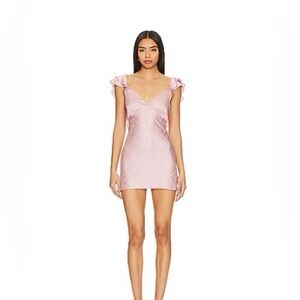 Beckett Mini Dress in Dusty
Pink